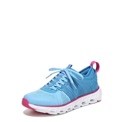 Image of Vionic Women&#039;s Captivate Oxford, Horizon Blue Knit Sn, 4 UK