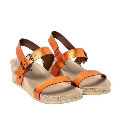 Image of ART Women&#039;s 1940f I Imagine Sandal, Metallic Orange, 9 UK