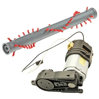 Image of SPARES2GO Brushroll/Brush Bar Roller + Motor &amp; Cables for Dyson DC24 DC24i Vacuum Cleaner