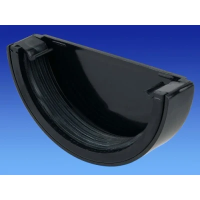 Image of Wavin OSMA Roundline Stopend External 112mm Black 0T011b
