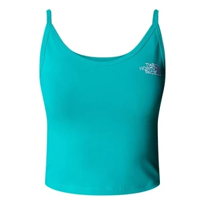 Image of The North Face CROP TANK Top, Women&#039;s, Size: XXL, Vistula blue