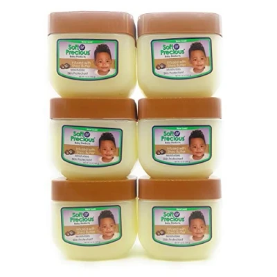 Image of Soft &amp; Precious Nursery Jelly Brown Lid Shea Butter Scent Box of 6 Units 13oz