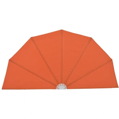 Image of vidaXL Collapsible Terrace Side Awning Terracotta 160 cm