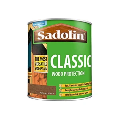 Image of Sadolin Classic Wood Protection 1 litre African Walnut