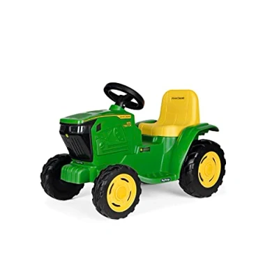 Image of Peg Perego USA John Deere Mini Tractor, battery powered ride on for pre schoolers