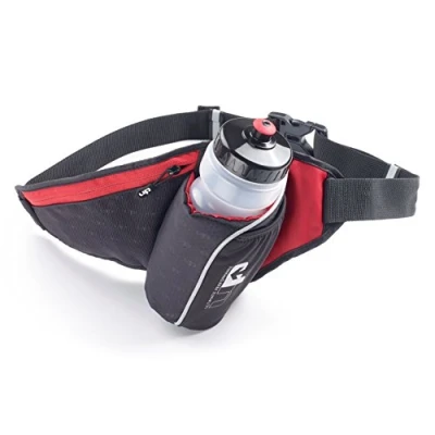 Image of Ultimate Performance ULT. PER.RUNNING RIBBLE II HIP BOTTLE LARGE POCKET RED(6351)
