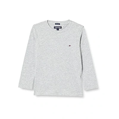 Image of Tommy Hilfiger BOYS BASIC CN KNIT L/S boys&#039;s in Grey