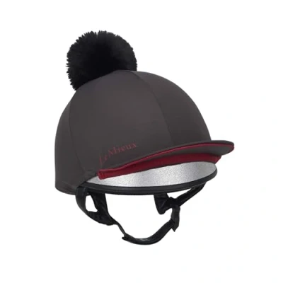 Image of LeMieux Pippa Hat Silk Cinder