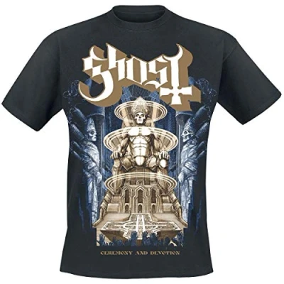 Image of Ghost Ceremony and Devotion T Shirt Black S