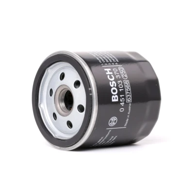Image of MLS000530 Oil Filter BOSCH 0 451 103 370 M 18 x 1,5 Spin on VAUXHALL: Ampera, Astra Mk5 Sport Hatch, Meriva Mk1, SAAB: 9 3 Saloon, Estate