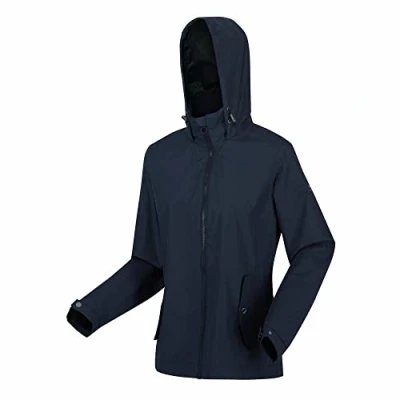 Image of Regatta Womens Laiyah Waterproof Jackets Hooded Grape Leaf XL