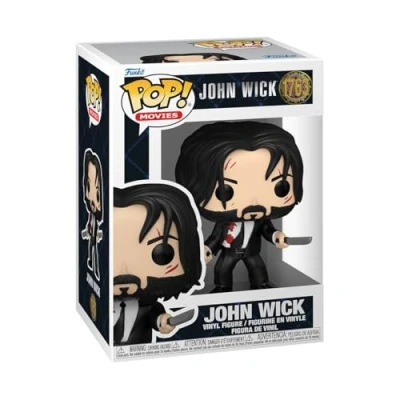 Image of Funko POP! Movies: John Wick 3 Collectable Vinyl Figure Gift Idea Official Merchandise Toys for Kids &amp; Adults Movies Fans Model Collectors and Display
