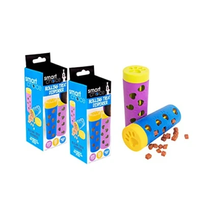 Image of Smart Choice Rubber Treat Dispensing Dog Toy Assorted Colours