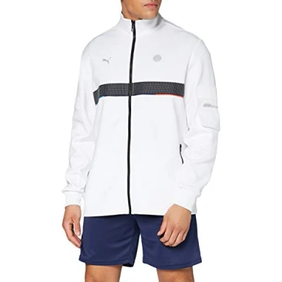 Image of PUMA BMW MMS Life Sweat Jacket Jacket, Man, mens, 597984 02_S, Black, S