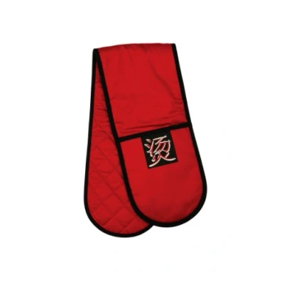 Image of Premier Housewares Oriental 100% Cotton Double Oven Glove