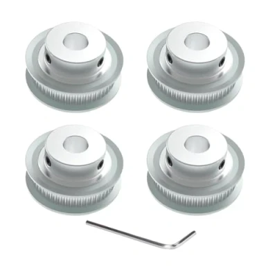 Image of Super Print GT2 Pulley 40 Teeth 8mm bore Width 6mm Timing Belt Aluminum 40T Wheel for 3D Printer,CNC (4pcs)