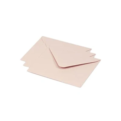 Image of Clairefontaine Ref 60134C Pollen Envelopes (Pack of 20) 125 x 138mm Sized, 120gsm Paper, Gummed Seal, Inkjet &amp; Laser Printer Compatible, Acid Free Opaline
