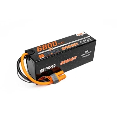 Image of Spektrum 22.2V 6800mAh 6S 120C Smart G2 Pro Basher LiPo: IC5 SPMXB6S68