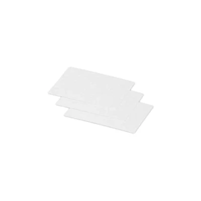 Image of Clairefontaine Ref 11287C Pollen Iridescent Card (Pack of 25 Sheets) 70 x 95mm Sized, 210gsm Grained Card, Acid Free, Inkjet &amp; Laser Printer Compatible White