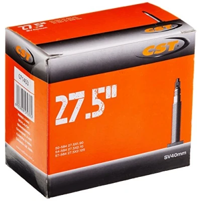 Image of CST 071403 Bicycle inner tube Black 27.5 x 1.90 2.10&quot; 47/54 584 SV40 mm