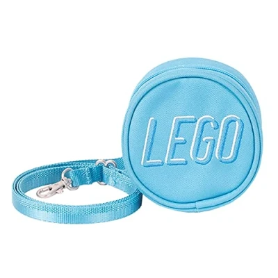 Image of LEGO MICRO KNOB BAG, Medium Azur, One Size, Crossbody Bag