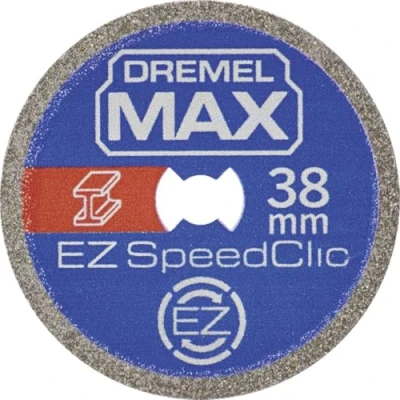 Image of Dremel Max High Performance Cutting Wheel (SC456DM) Metal Disc with EZ SpeedClic System, 38mm, Life Durability