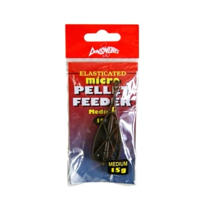 Image of Dinsmores Medium Elasticated Micro Pellet Feeder Black, 15 g