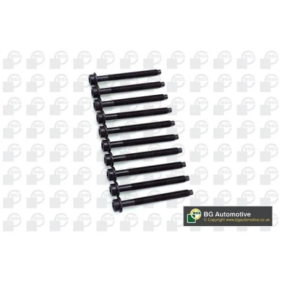 Image of YF0910135 Cylinder Head Bolt Kit BGA BK6384 Female Torx 10 FORD: Focus Mk1 Hatchback, Transit Connect Van, Escort 6 Cabrio