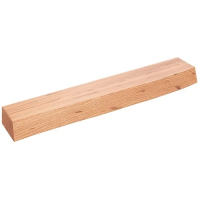 Image of vidaXL Wall Shelf Light Brown 60x10x6 cm Treated Solid Wood Oak