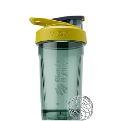 Image of BlenderBottle Strada Shaker Cup Perfect for Protein Shakes and Pre Workout, 700ml, Yellow