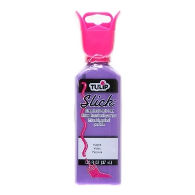 Image of Tulip Dimensional Fabric Paint 1 1/4 Ounces Slick Purple