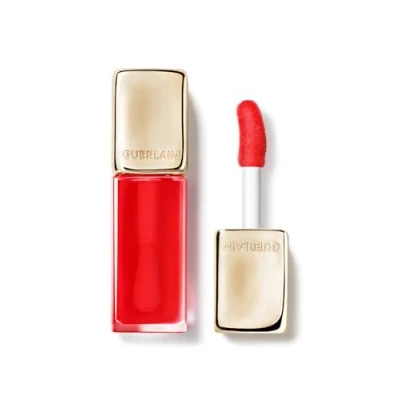 Image of GUERLAIN KissKiss Bee Glow Oil Colour Reviving Lip Plumping 775 Poppy 9,5 ml
