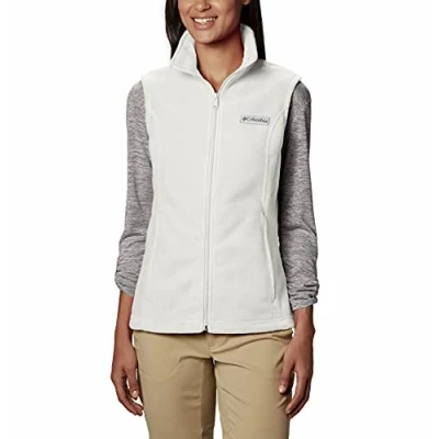 Image of Columbia Benton Springs VEST Waistcoat, Women&#039;s, Size: Medium, Sea salt