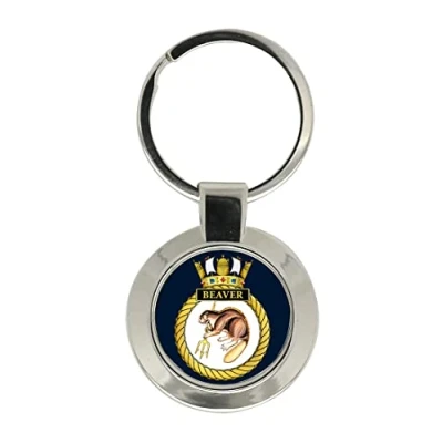 Image of HMS Beaver, Royal Navy Key Ring