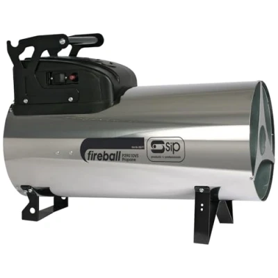Image of SIP FIREBALL 2901DV Propane Gas Space Heater, Electric 230V / 110V Dual Voltage, 85kW 290,000 BTU/hr, 68,722ft3 Heating Area