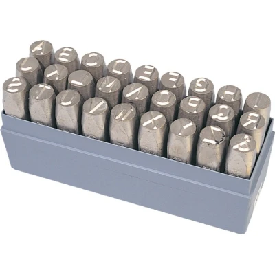 Image of Pryor 8.0mm (5/16&quot;) Letter Punches (27 Set)