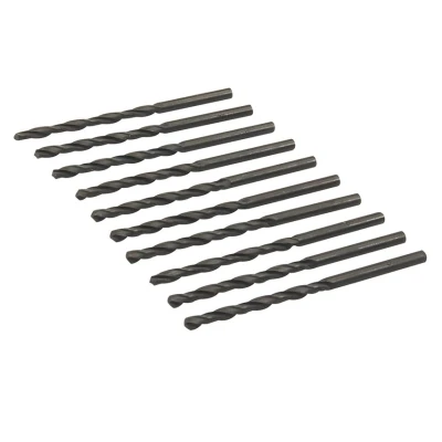 Image of Silverline Metric HSS R Jobber Bits 10pk 3.5mm