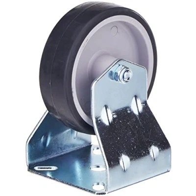 Image of Metafranc 800580 Fixed Castor, Diameter, 60 x mm, Rubber, Plain Bearing, Ø 75 mm