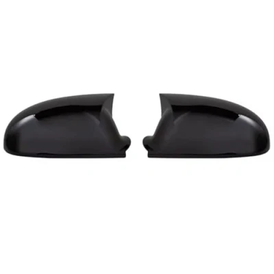 Image of Door Mirror Cover For VW Sharan Golf 5 MK5 GTI Jetta Passat B6 B5.5 Side Wing Covers Caps Cap(Bright black)