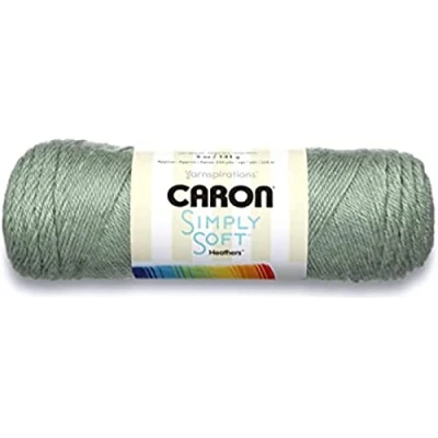 Image of Caron Simply Soft Acrylic Aran Knitting Wool Yarn 170g 9503 Woodland Heather