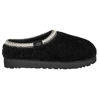 Image of UGG Tasman MAXI Curly Slippers, Women&#039;s, Size: 10, Black Textile