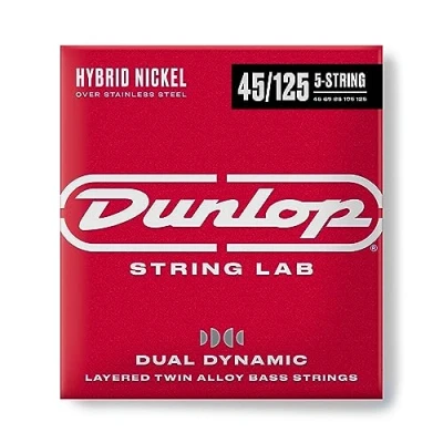 Image of JIM DUNLOP Dual Dynamic Hybrid Nickel Bass 45 125 5 String (DBHYN45125)