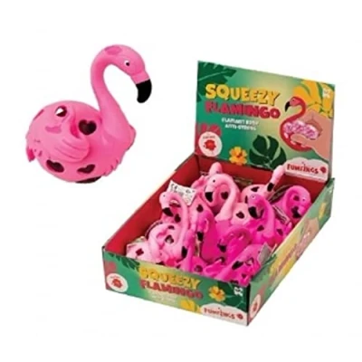Image of Keycraft Squeezy Flamingo one sent at random