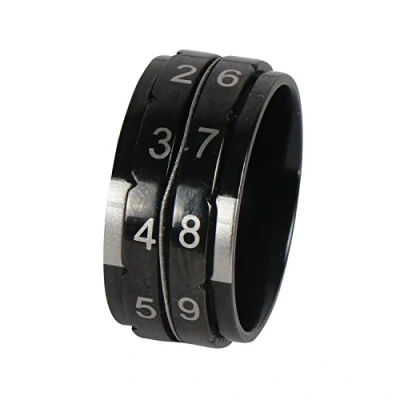 Image of KnitPro KP10865 Row Counter Ring Size 7, Assorted