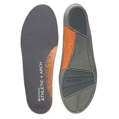 Image of Sof Sole Women&#039;s Athletic High Arch Insole, Black, 5 7.5