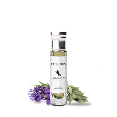 Image of Arabian Opulence FR114 FABULOUS Roll on Perfume Oil Concentrated Fragrance Body Long Lasting Based for Men and Women Travel Size Alcohol Free Bottle (6ml)