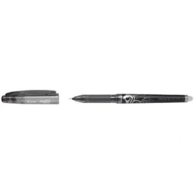 Image of Pilot Frixion Point Erasable Rollerball 0.5 mm Tip Black, Pack of 5