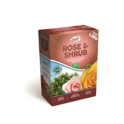 Image of Doff Rose &amp; Shrub Feed Enriched with Horse Manure 1.5Kg