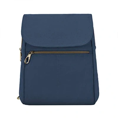 Image of Travelon Luggage Anti Theft Signature Slim Backpack, Ocean, One Size