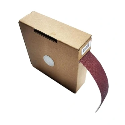 Image of Emery Cloth Roll Abrasive Sand Paper 80/100/120/150/240/180/400/600/800 Grit Sandpaper Rolls with Dispenser
